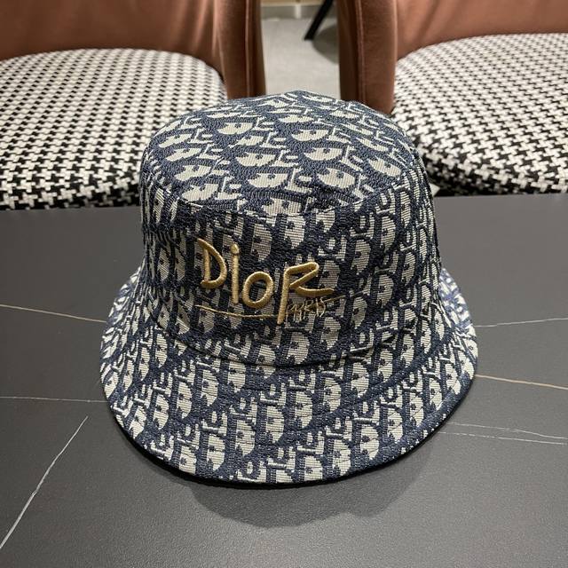 Dior New 2025 Original Fisherman's Hat, Exquisite And Elegant, Popular In Stores