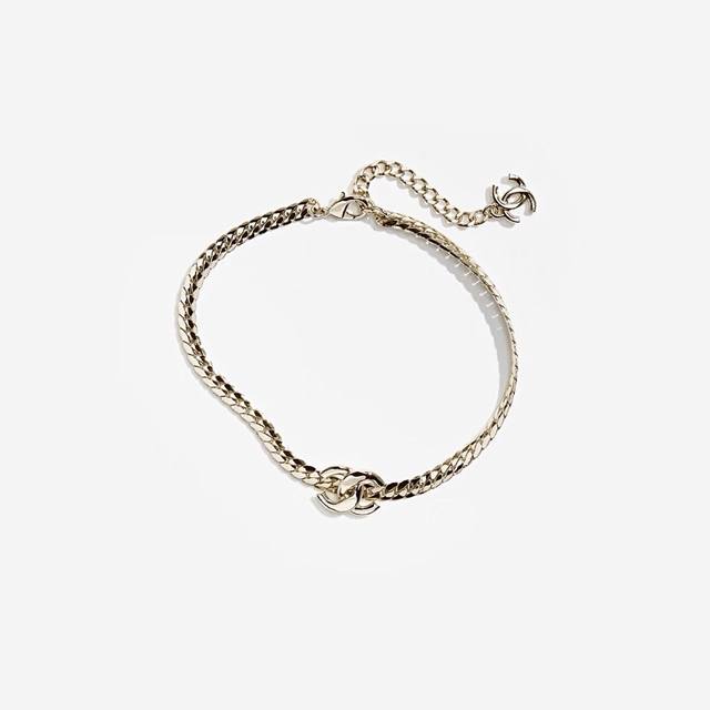 Chanel Necklace Hot New Arrival Chan 25 Snake Bone Double C Necklace Soft And De