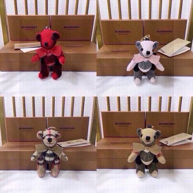 Original Packaging Burberry Official Website Checkered Cashmere Thomas Teddy Bea