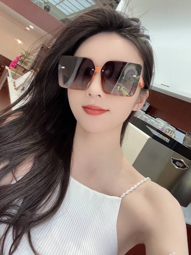 Dior-Dior 2025 Spring New Arrival Trendy Bestseller Fashionable Square Frame Pol