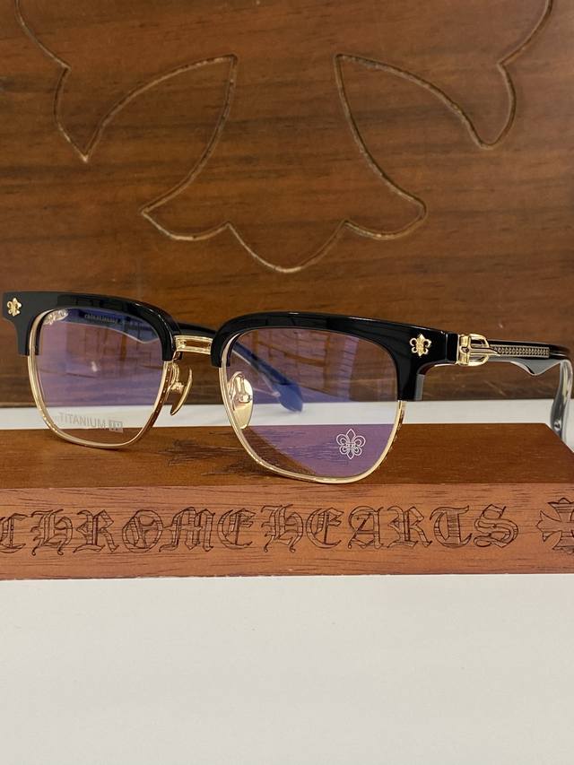 Premium New Titanium ~ Chrome Heart Ch8315 Size: 53-19-155
