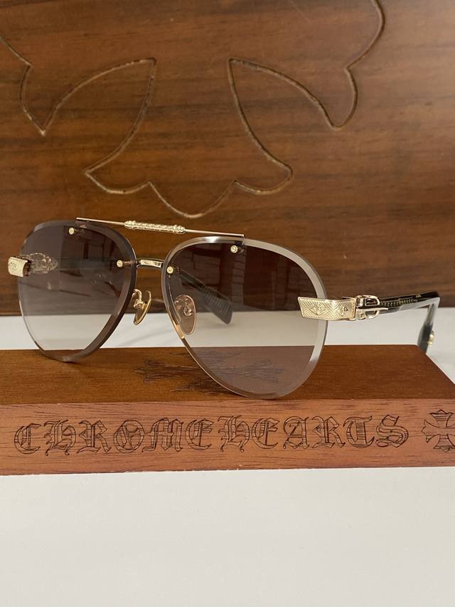 Chrome Heart New Arrival Premium Sunglasses With Perfect Craftsmanship And Thick