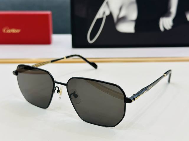Cartie* Carriage Ct0527S Sunglasses Size: 60Mm 16-145 Exceptional Craftsmanship