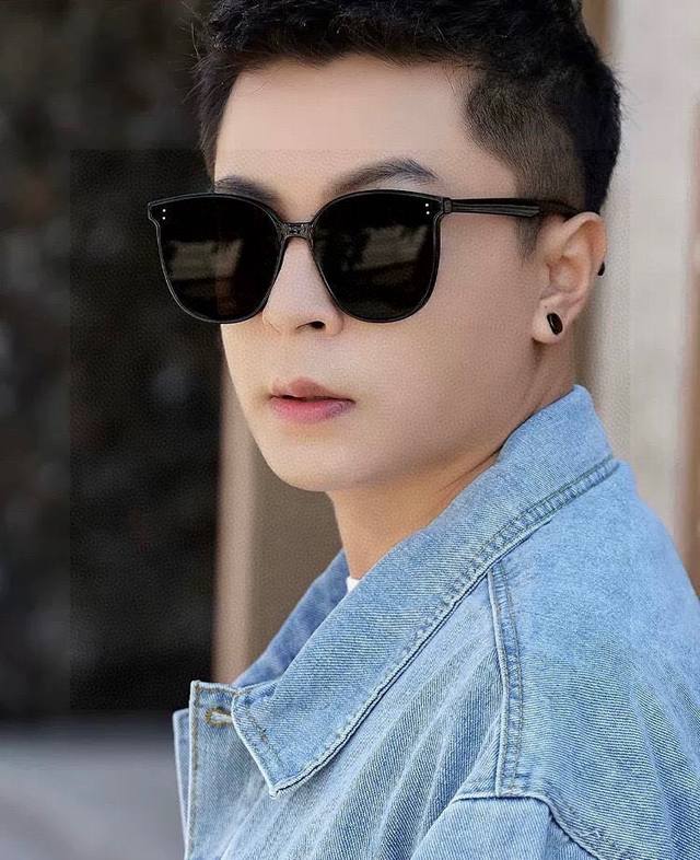 Gucci 2025 Spring New Arrival One-Piece Frame Large-Frame Sunglasses For Men And