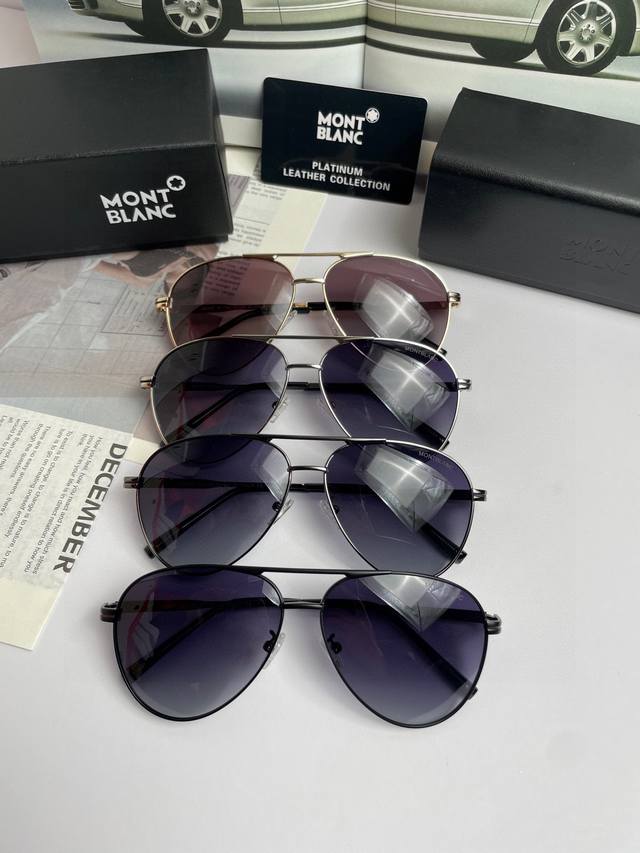 New Montblanc: Authentic Quality Men's And Women's Polarized Sunglasses. Materia