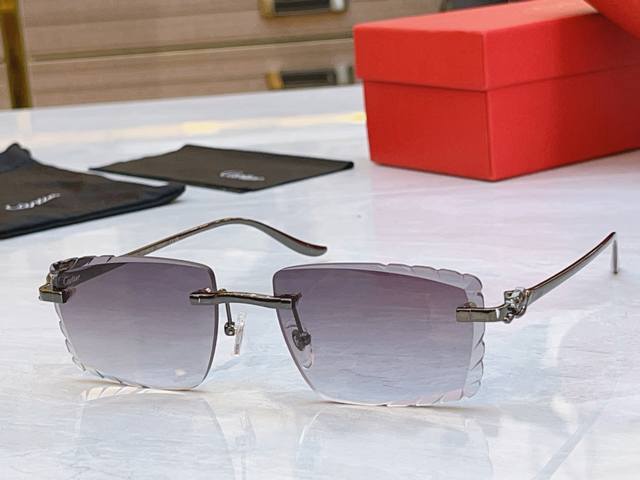 Cartier* Cartier New Sunglasses, Ct0682S, Size: 56Mm 18-137