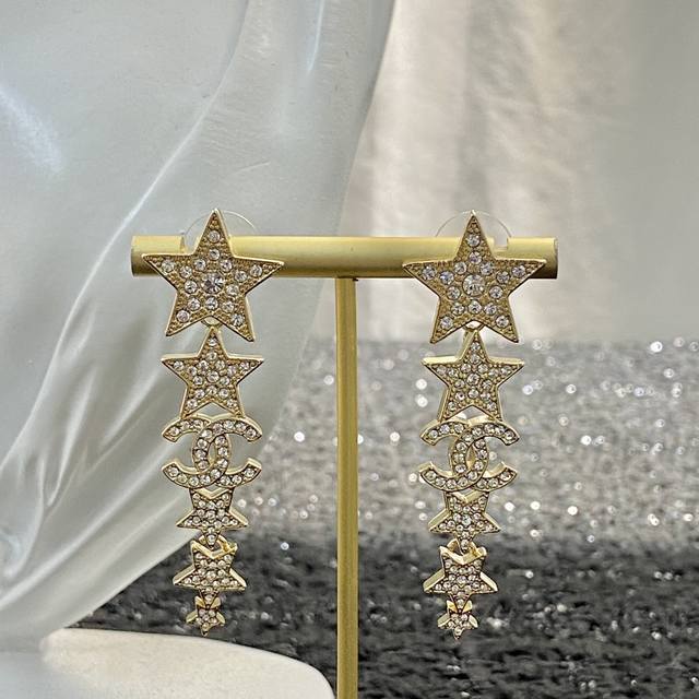 Chanel Earring Bestsellers Now Available In New Styles, Zp Chanel 23 Star Fringe