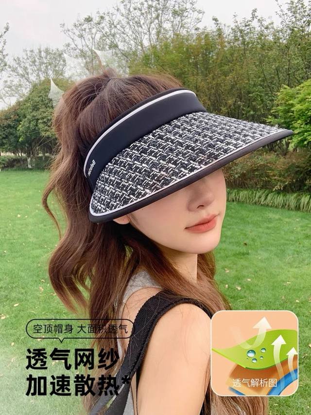 Balenciaga Parisian New Uv-Protective Hat For Women, Uv-Blocking Wrinkle-Resista