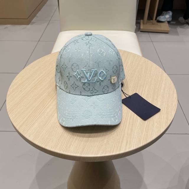 Louis Vuitton High-End Version Counter-Hit Baseball Cap, Classic Floral Design,