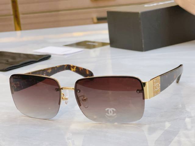 Chane* Chanel New Sunglasses, Model: Ch4117-B, Size: 62Mm 15-140