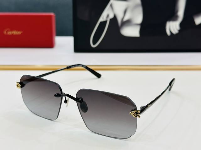 Cartie* Carriage Ct0503S Sunglasses Size: 60Mm 17-145 Exceptional Craftsmanship
