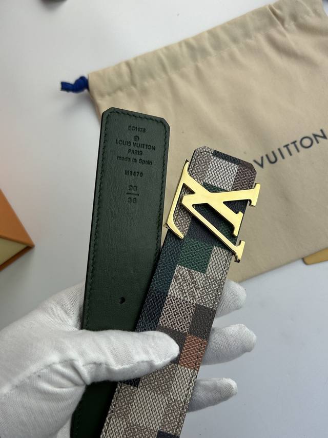Special L-Style Latest Waistband, 40Mm Wide, Paired With A New Premium Steel Buc