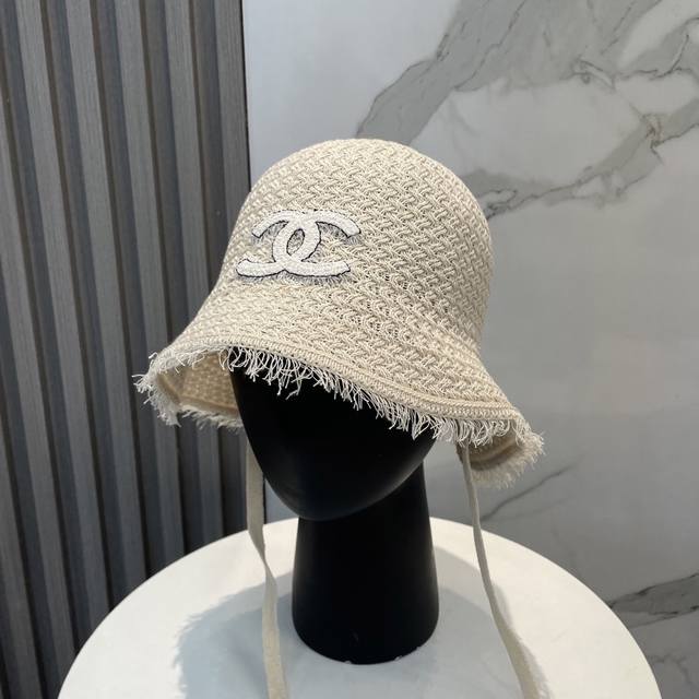 Chanel New Knit Bucket Hat, High-Density Construction, A Super Stylish Knit Hat!