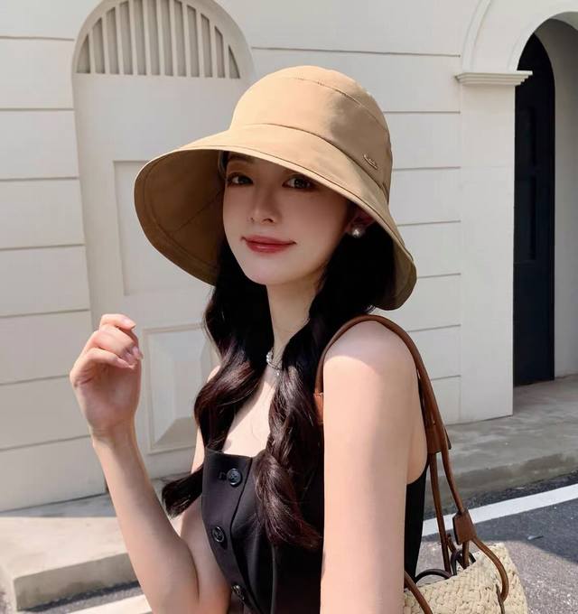 Moncler New Butterfly Bow Fisherman's Hat Summer Lightweight Uv Protection Sun H
