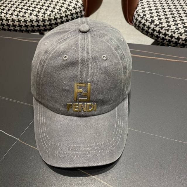 Fendi New Baseball Cap, Double F Jacquard With Excellent Reviews, Lightweight An