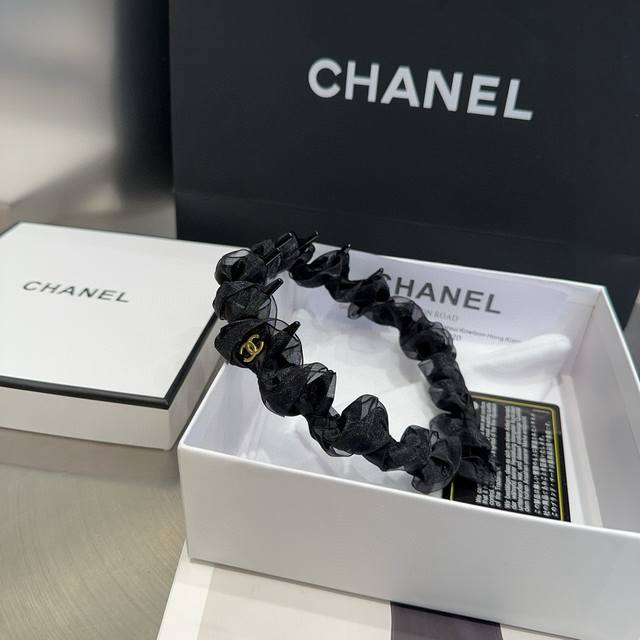 With Packaging Box Chanel Latest Small Chanel Hairband, Simple And Practical, Fa