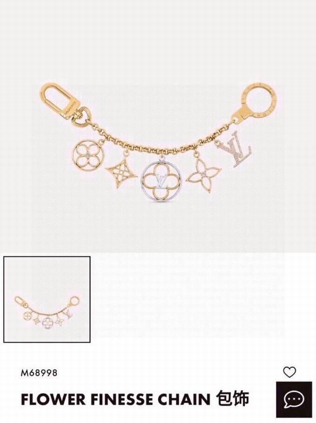 Original Packaging Louis Vuitton Official Website M68998 Flower Finesse Chain Ba