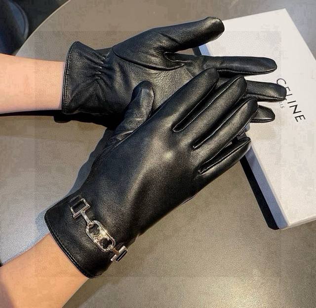 2025 New Exclusive Launch Touchscreen Gloves Celine Original Quality Official We