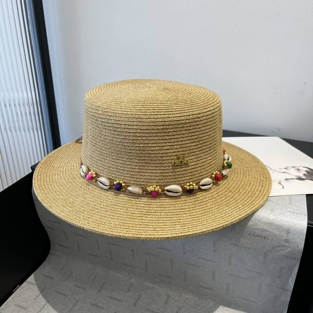 Celine New Flat-Top Hat, Head Circumference 57 Cm