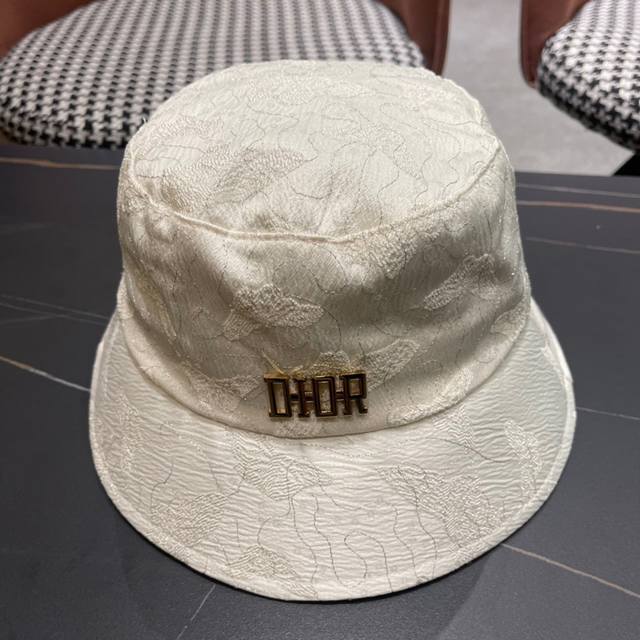 Dior New Fisherman's Hat, Elegant And Sophisticated, Cool And Fashionable, Excel