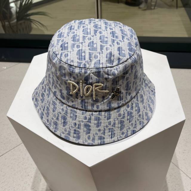Dior New Fisherman's Hat, Official New Style, Authentic Mold, Head Circumference
