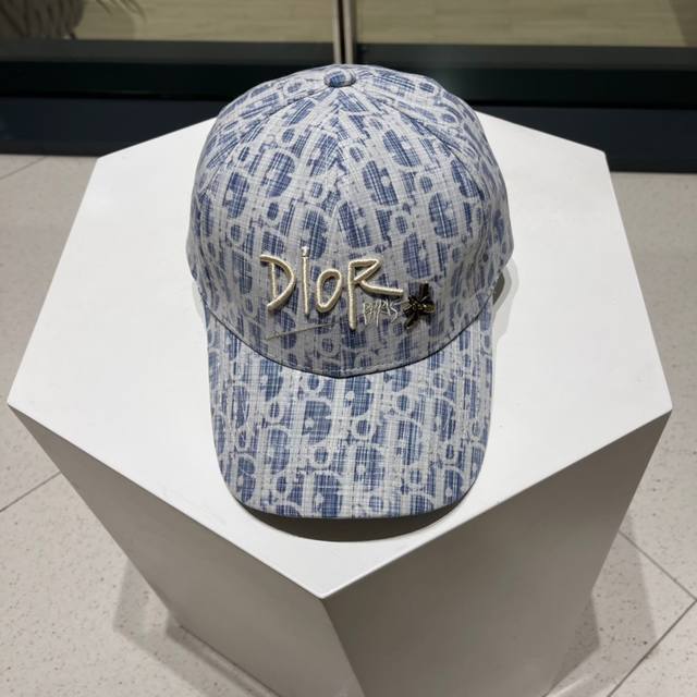 Dior New Baseball Cap, Official New Style, Authentic Mold, Head Circumference 57