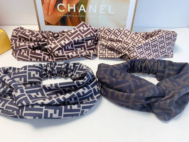 Fendi Fendi Headband New Arrival Printed European And American Fashion Headband,