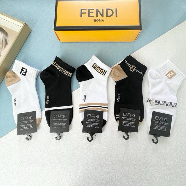 Special Packaging One Box Of Five Pairs Fendi High-End Version ~ Stunningly Beau
