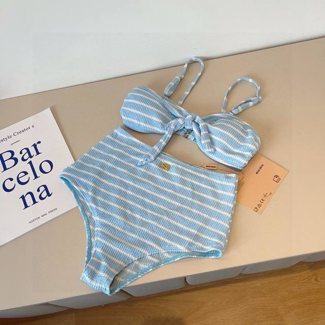 Miu Miu New Two-Piece Bikini Set, S, M, L, Xl, Dd
