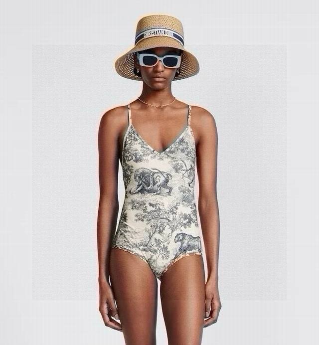 Dior Official New-Style One-Piece Swimsuit Bikini, S, M, L, Xl,