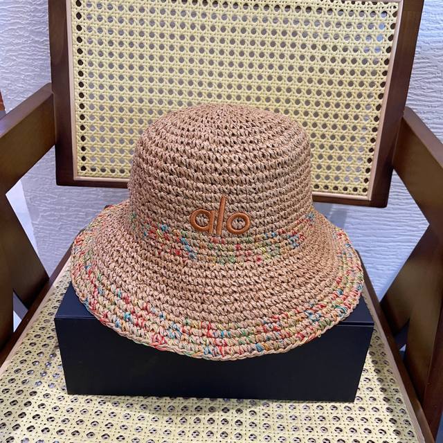 High-Volume Alo~New Knit Lace-Up Hand-Crocheted Fisherman's Hat, With A Great Ha
