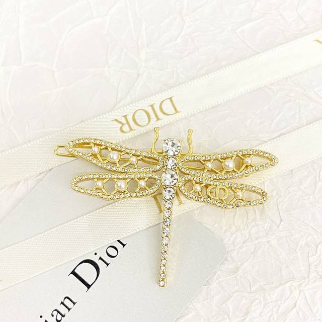 Dior Hairpin Best-Selling Styles Now Available Dior Crystal Dragonfly Hairpin Li