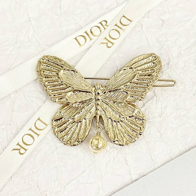 Hairpin Bestsellers Now Available! Dior Large Butterfly Hairpin An Elegant And C