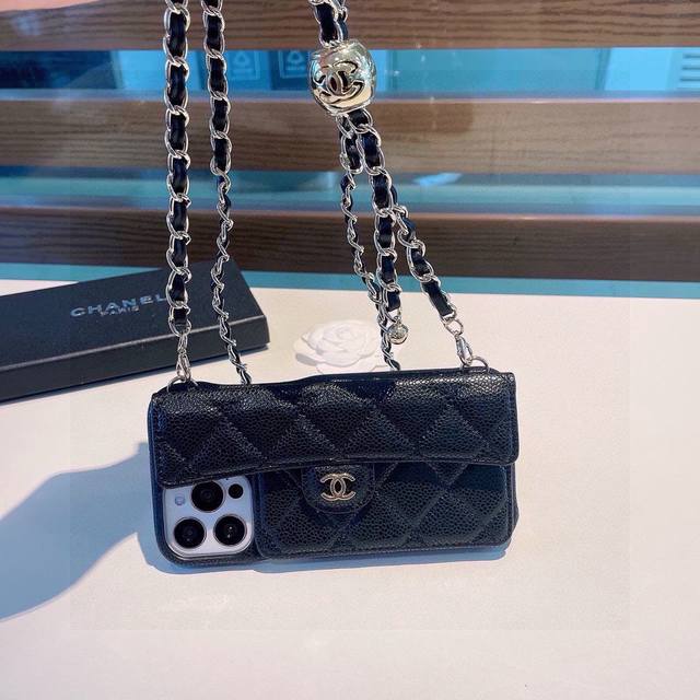 Chanel Chanel's Hottest Fashion Phone Case Same As In-Store, Adjustable Chain Le