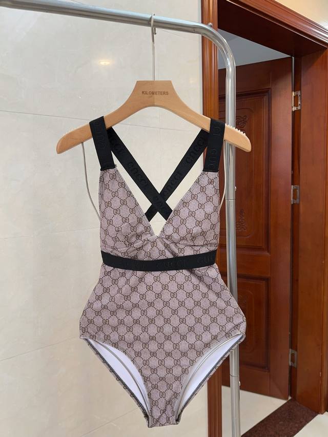 Gucci Swimsuit, Slimming And Stylish When Worn! Very Chic. Sml