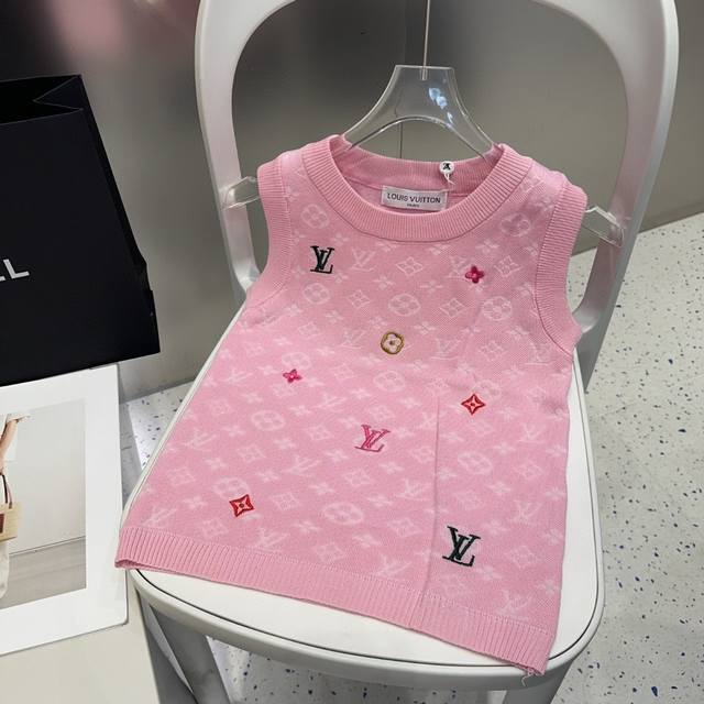 Louis Vuitton Mini Vest, Perfect For Layering Or Wearing Alone. One Size.