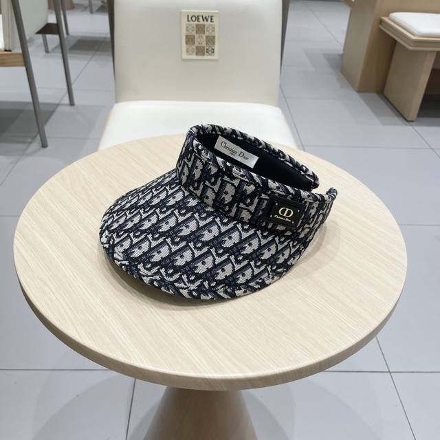 Dior Dior Dior Open-Top Hat, High-End Custom-Made, Elegant And Sophisticated, Su