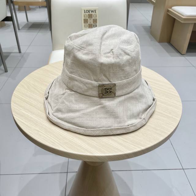 Gucci 2025 New Arrival Minimalist Fisherman's Hat, Very Trendy! Casual And Sport