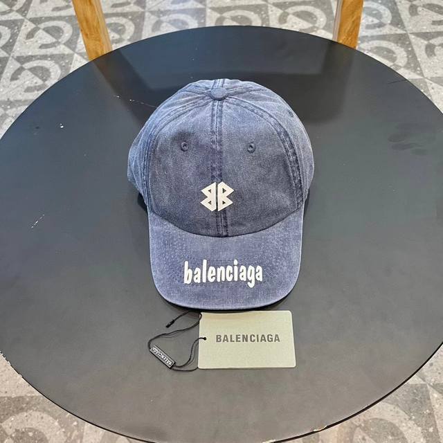 Balenciaga Early Spring New Arrival Store Exclusive Simple Embroidered Baseball
