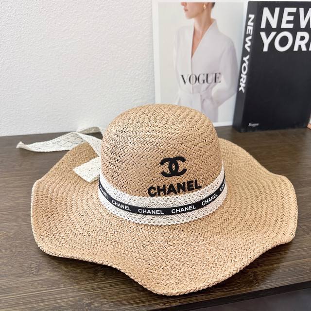 High Volume Little Xiang Ultra-Versatile Straw Hat! Summer Vibe May Day Long Wee