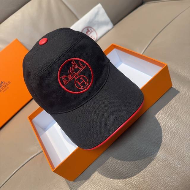 Comes With A Box And Cloth Bag, Herm S Authentic Baseball Cap, Classic H Logo, G