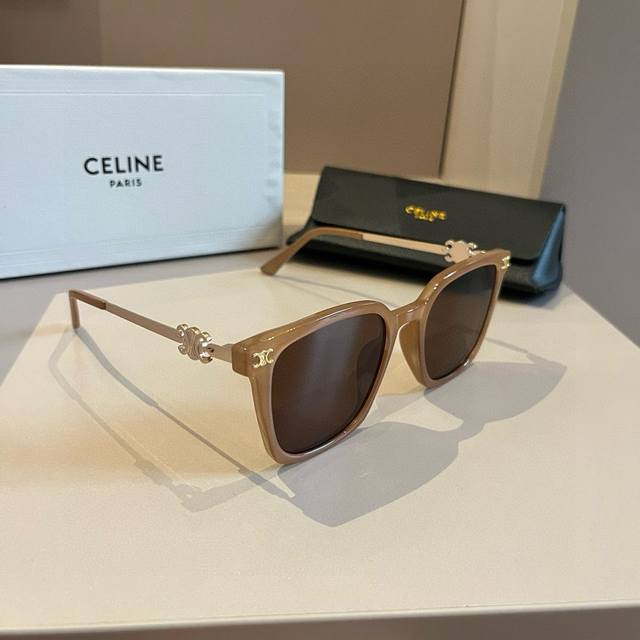 Celine Sunglasses, This Pair Is Amazing, Perfect For Round Faces, Making The Fac