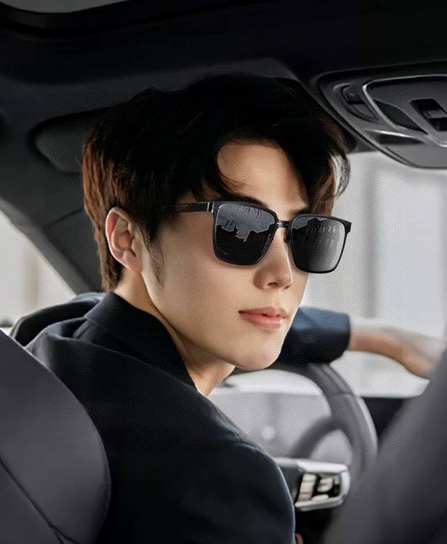 Gucc* 2025 New Men's And Women's Couple's Sunglasses With Ip Coating And Fade-Re
