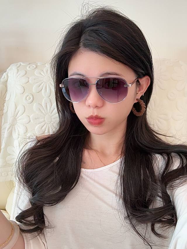 Gucci High-Quality Unisex Sunglasses, Frog-Eyed Design, Suitable For Driving And