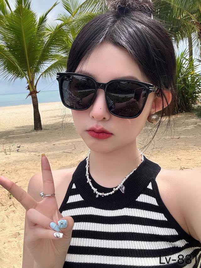 Louis Vuitton Large-Frame Polarized Sunglasses For Men And Women, High-End Fashi