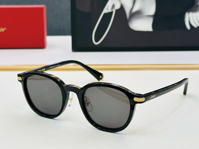 Cartie* Carriage House Sunglasses Ct0560O Size: 61Mm 20-145 Electroplated Crafts