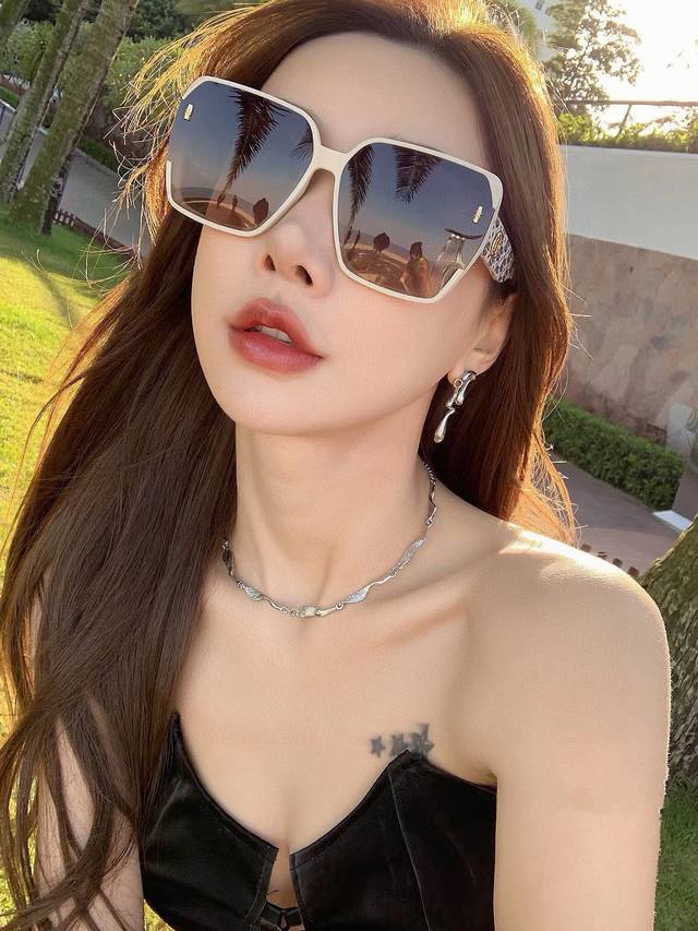 Gucci-Nylon Polarized Sunglasses 2025 Spring New Arrival Trendy Bestseller Fashi