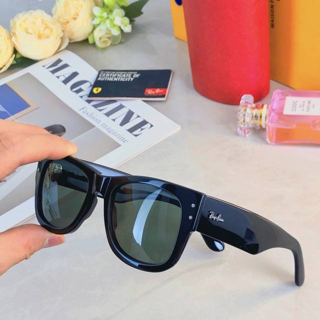 Ray Ban*Sunglasses For Couples, Simple Square Frame Sunglasses