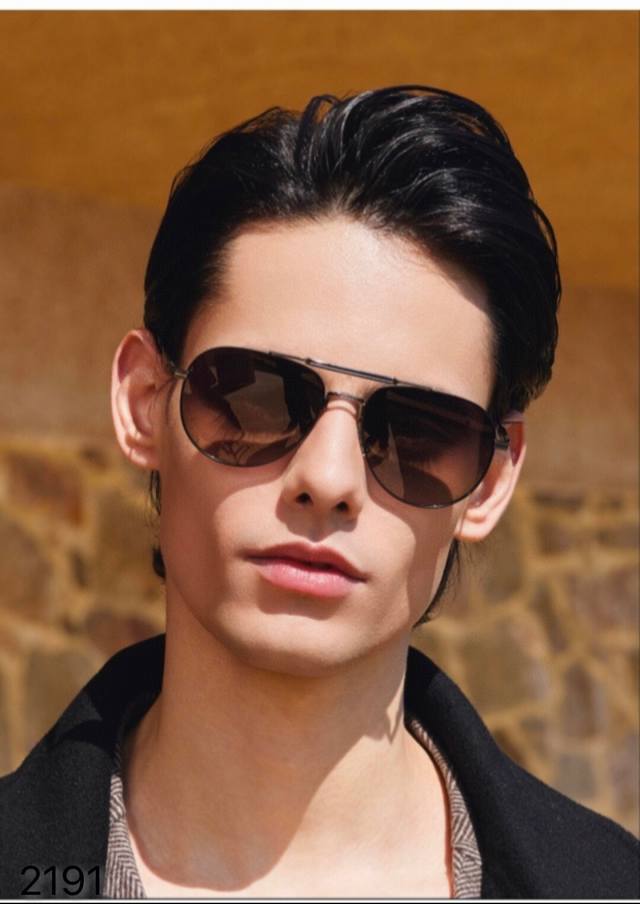 Louis Vuitto*Korean-Style Metal Frame Round Sunglasses With A Sophisticated Vibe