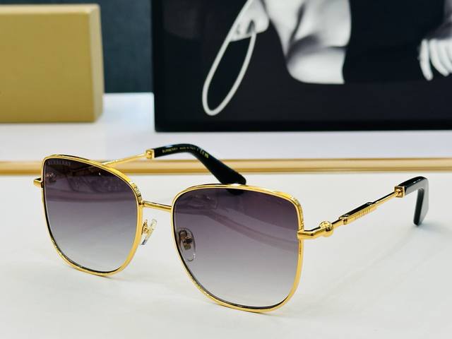 High-Quality Burberry* Ba Jia Be6019 Size: 57Mm 17-142 Women's Sunglasses Bm Hig